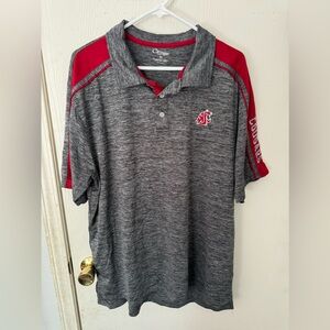 Men’s WSU polo type shirt- size xl